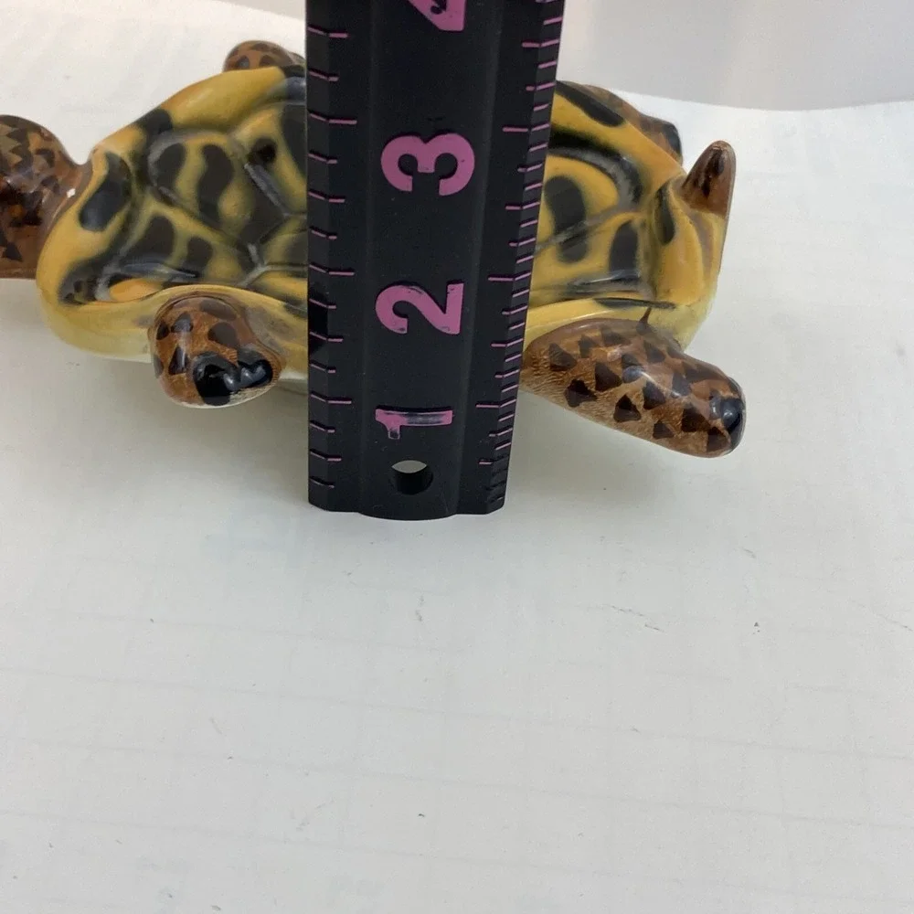 Vintage Tilso Japan Ceramic Sea Turtle Trinket Soap Holder Dish